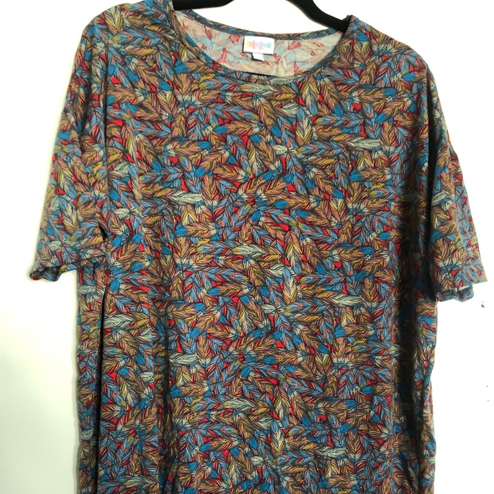 Lularoe Irma S boho feather